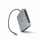 DICOTA D32057 Schnittstellen-Hub USB Typ-C 10000 Mbit/s Silber