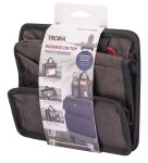 TROIKA BBG67/GY Handtasche/Umhängetasche Polyester Schwarz, Grau Unisex Trolley-Tasche