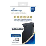 MediaRange MR753 Powerbank Lithium Polymer (LiPo) 10000 mAh Schwarz