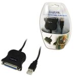 LogiLink UA0054A Paralleles Kabel Schwarz 1,8 m