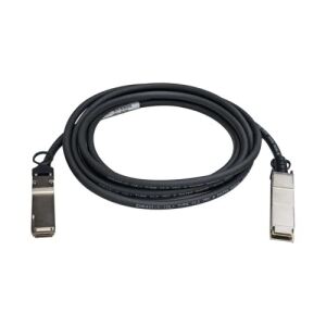 QNAP CAB-NIC40G30M-QSFP InfiniBand/Glasfaserkabel 3 m QSFP+ Schwarz