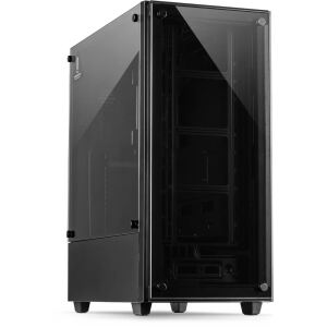 Inter-Tech C-303 Mirror Full Tower Schwarz