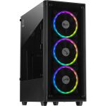 Inter-Tech C-303 Mirror Full Tower Schwarz