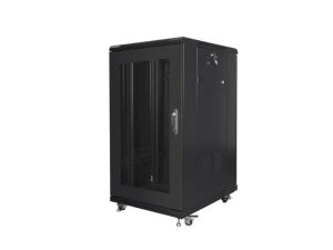 Lanberg FF01-6822-23B Rack 22U Freistehendes Gestell Schwarz