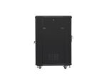 Lanberg FF01-6822-23B Rack 22U Freistehendes Gestell Schwarz
