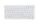 Contour Design Active Key Contour ClassicClean Medizinische Tastatur Abnehmbare Abdeckung Mini Kabelgebunden Weiß DE C4110