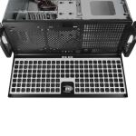 Chieftec UNC-409S-B-OP Computer-Gehäuse Rack Schwarz