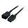 EFB Elektronik EK519.2,5 Stromkabel Schwarz 2,5 m C20-Koppler C19-Koppler
