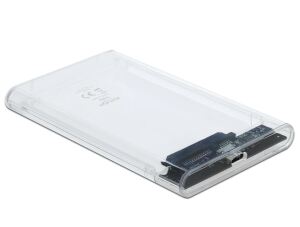 DELOCK Externes Gehäuse für 2.5"SATA HDD / SSD 10 Gbps