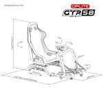 OPLITE Cockpit GTR S8 Elite Force yellow retail Speditionsversand