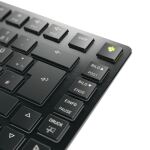 CHERRY KW X ULP 2.0 MINI Tastatur Heimbüro USB + RF Wireless + Bluetooth QWERTZ Deutsch Schwarz