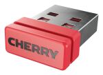 CHERRY KW X ULP 2.0 MINI Tastatur Heimbüro USB + RF Wireless + Bluetooth QWERTZ Deutsch Schwarz