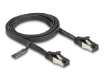 DeLOCK RJ45 Flachband Patchkabel Stecker zu Stecker...
