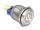 DELOCK Drucktaster zum Einbau 22mm 6xLötanschluss LED Weiß