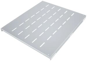 Intellinet 19" Fachboden zur Festmontage, 1 HE, 345 mm Tiefe, grau