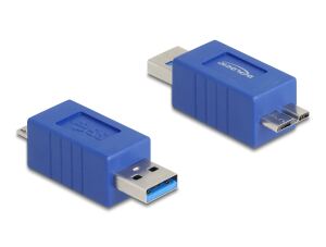 DELOCK Adapter 5Gbps USB A Stecker Micro-B Stecker