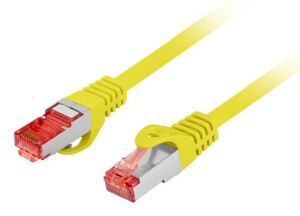 Lanberg PCF6-10CU-0300-Y Netzwerkkabel Gelb 3 m Cat6 S/FTP (S-STP)