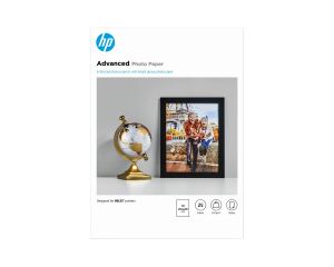 HP Advanced Fotopapier, glänzend, 250 g/m2, A4 (210 x 297 mm), 25 Blatt