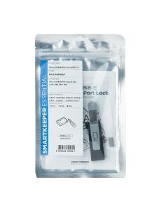 Smartkeeper MUL04PKGY Schnittstellenblockierung Schnittstellenblockierung + Schlüssel Micro USB Type-B Grau Kunststoff 1 Stück(e)