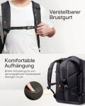 Inateck BP03006 Rucksack Reiserucksack Schwarz