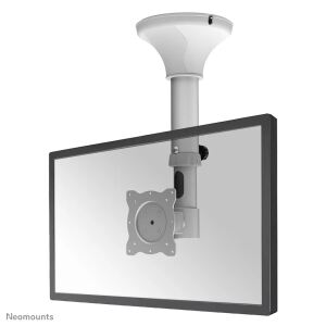 Neomounts FPMA-C025SILVER Monitor-/TV-Deckenhalterung 10-30" - H 37-47 cm - neigbar