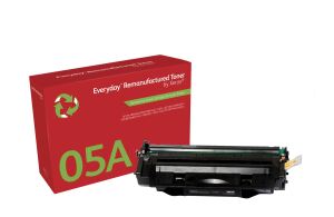 Everyday™ Mono wiederaufbereiteter Toner von Xerox, kompatibel mit HP 05A (CE505A), Standardkapazität