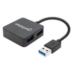 Manhattan USB 3.0 Hub, 4 Ports, Stromversorgung über USB