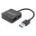 Manhattan USB 3.0 Hub, 4 Ports, Stromversorgung über USB
