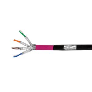 LogiLink CPV0082 Netzwerkkabel Schwarz, Pink 100 m Cat7