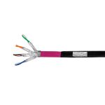 LogiLink CPV0082 Netzwerkkabel Schwarz, Pink 100 m Cat7