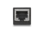 DELOCK Adapter RJ45 Buchse zu RJ45 Buchse Cat.6 schwarz