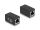 DELOCK Adapter RJ45 Buchse zu RJ45 Buchse Cat.6 schwarz