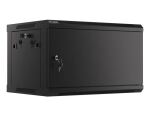 Lanberg WF01-6406-00B Rack 6U Wandmontiertes Regal Schwarz