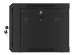 Lanberg WF01-6406-00B Rack 6U Wandmontiertes Regal Schwarz