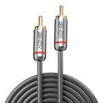 Lindy 35341 Audio-Kabel 3 m RCA Anthrazit