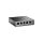TP-Link TL-SF1005P Unmanaged Fast Ethernet (10/100) Power over Ethernet (PoE) Schwarz