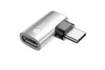 Alcasa USB-AD400 Kabeladapter USB 4.0 Gen.3x2 USB-C Silber