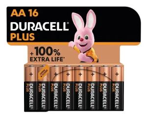 Duracell Plus Einwegbatterie AA Alkali