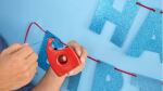 tesa Easy Cut Handabroller bis 33m 19mm rot-blau, leer