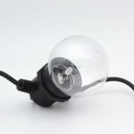RealPower 463614 Lichterkette 4,9 m 12 Lampen LED