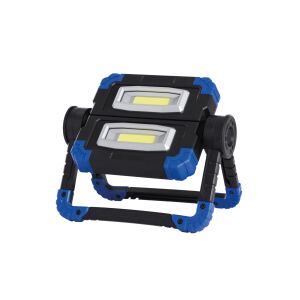 RealPower 463617 Arbeitslampe Schwarz, Blau LED 10 W