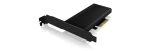 ICY BOX IB-PCI208-HS, PCIe Erweiterungskarte mit Kühlkörper, M.2 NVMe SSD zu PCIe 4.0 x4