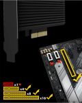 ICY BOX IB-PCI208-HS, PCIe Erweiterungskarte mit Kühlkörper, M.2 NVMe SSD zu PCIe 4.0 x4