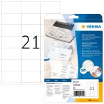 HERMA Adressetiketten für Schreibmaschinen A4 70x42...