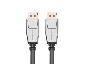 Lanberg CA-DPDP-20CU-0018-BK DisplayPort-Kabel 1,8 m Schwarz, Silber
