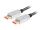 Lanberg CA-DPDP-20CU-0018-BK DisplayPort-Kabel 1,8 m Schwarz, Silber