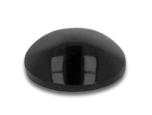 DELOCK Gummifüße rund 8 x 3 mm 70 Stück schwarz