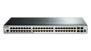 D-Link DGS-1510-52X Netzwerk-Switch Managed L3 Gigabit Ethernet (10/100/1000) 1U Schwarz