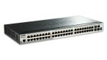 D-Link DGS-1510-52X Netzwerk-Switch Managed L3 Gigabit Ethernet (10/100/1000) 1U Schwarz