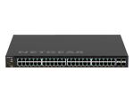NETGEAR GSM4352 Managed L3 Gigabit Ethernet (10/100/1000) Power over Ethernet (PoE) 1U Schwarz